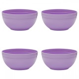 Set boluri, 4 piese, 2.5 l, Plastic, Mov