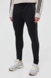 adidas pantaloni de trening culoarea negru, uni IM2899