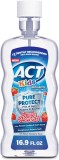 Apă de gură, ACT Kids, Pure Protect, Protecție Anti-Carii, Fără Zahăr, Aromă Căpșună, 500 ml