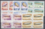 Russia 1991 Aviation Ballons Zeppelins x 4 MNH DC.055, Nestampilat