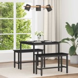 vidaXL Mese de sufragerie 80 x 80 x 75 cm METAL 892626