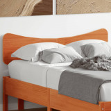 Gossi tablie de pat, maro ceruit, 120 cm, lemn masiv de pin