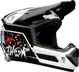Casca copii ATV/Cross Thor Splat, culoare alb/negru, marime S Cod Produs: MX_NEW 01111765PE