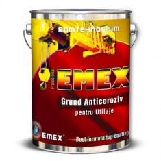 Grund Anticoroziv Alchido-Melaminic &ldquo;Emex&rdquo; - Rosu - Bid. 6 Kg