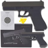 PISTOL REALISTIC DE 6 MM BB ASG REPLICA P80 ȚINTĂ GRATUITĂ