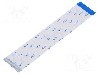 Banda FFC, 40 pini, lungime 101mm, seria FFC5-TIN, GCT - 05-40-D-0101-A-4-06-4-T