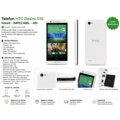 Telefon HTC Desire 510 folosit impecabil alb