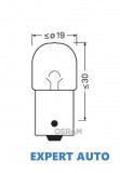 Set 2 becuri 12v r5w ultra life blister osram UNIVERSAL Universal #6, Array