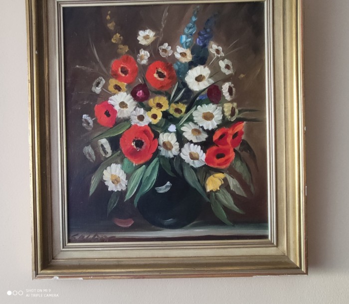 LICHIDARE! Pictura / tablou vintage semnat Seiler -