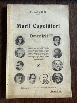 Doctorul Ygrec Marii Cugetatori ai Omenirii foto