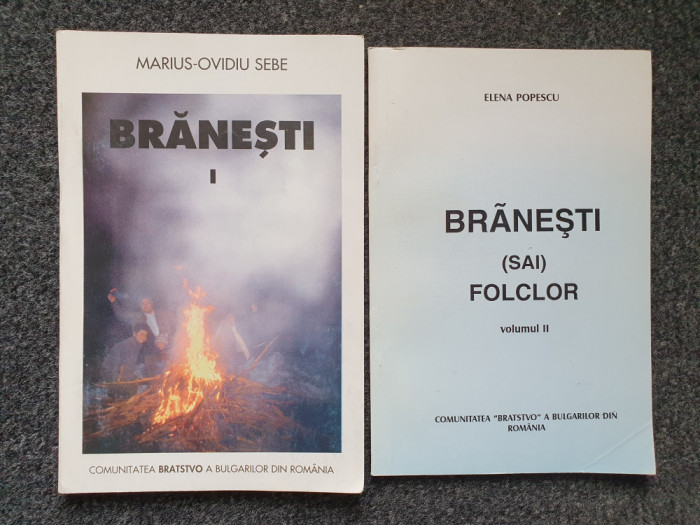 BRANESTI - Marius-Ovidiu Sebe, Elena Popescu (2 volume)
