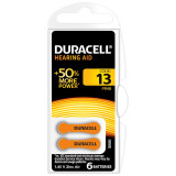 Cumpara ieftin Baterie auditiva Blister 13 Duracell, 1.4 V, 6 bucati
