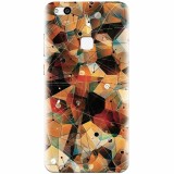 Husa silicon pentru Huawei P10 Lite, Abstract Triangles Connected Lines