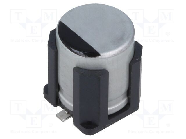 Condensator hibrid SMD 180uF 35V PANASONIC ZK ESR 27m&Omega; 4000h