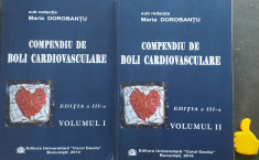 COMPENDIU DE BOLI CARDIOVASCULARE - Maria Dorobantu Ed III Vol I+II foto