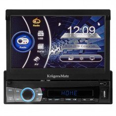 Player auto Kruger Matz, 1 DIN, Bluetooth, USB, SD, AUX, GPS, FM foto