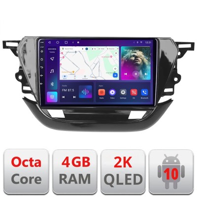 Navigatie Opel Corsa F 2019- Android ecran Qled 2K Octa core 4+32 KIT-corsa-f+EDT-E409-2K CarStore Technology foto