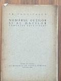 E.M. Panaitescu - Numarul getilor si al dacilor - comentar dupa Strabo 1934