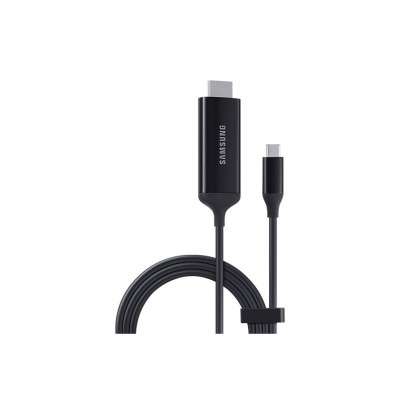 Cablu Samsung DeX, 1.38 m, USB Type-C la HDMI, Negru EE-I3100FBEGWW foto