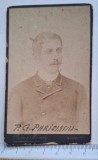 Franz M&aacute;ndy &ndash; Bucuresci Piața Teatrului &ndash; cabinet, c. 1885&ndash;1895 &ndash; P.C. Prisianu