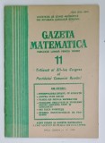 GAZETA MATEMATICA , PUBLICATIE LUNARA PENTRU TINERET , NR. 11 , 1979