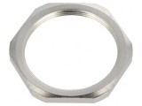 Piuliță M50 alamă nichel 55mm filet metric 1,5