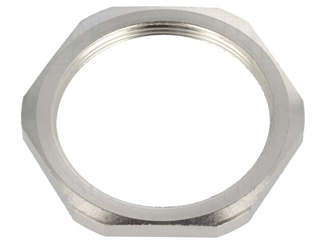 Piuliță M50 alamă nichel 55mm filet metric 1,5