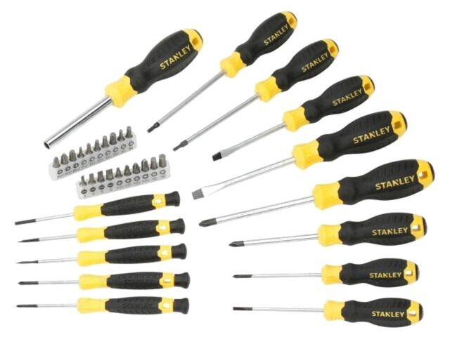 Kit şurubelniţe 34 buc STANLEY