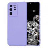 Husa pentru Samsung Galaxy S20 Ultra 5G G988 / S20 Ultra G988, Techsuit, SoftFlex, Mov Deschis