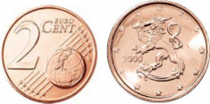 Finlanda - 2 Centi / Euro cent - 2000 - UNC perfect (din fisic) foto