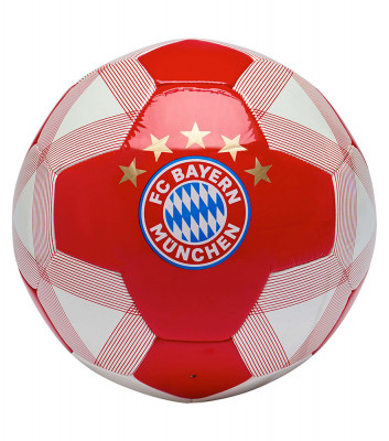 Bayern M&amp;uuml;nchen balon de fotbal redwhite - dimensiune 4 foto