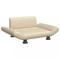 Pat de caini, crem, 70x45x28 cm, material textil