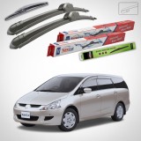 Cumpara ieftin Stergatoare Mitsubishi Grandis Facelift MPV (NA_W) 2008-2010 | Set Fata si Spate Flat - TeamCar