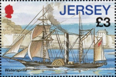 Jersey, nave, corabii, 2010, timbru din bloc, MNH foto