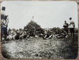 Militari luand masa, perioada interbelica// fotografie