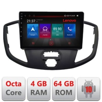 Navigatie Ford Transit V363 2015-2021 Android radio gps internet Octa Core 4+64 LTE Kit-custom+EDT-E509-PRO CarStore Technology foto