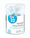 Pro32 Ata dentara cu scobitoare Floss Pick, 50 bucati