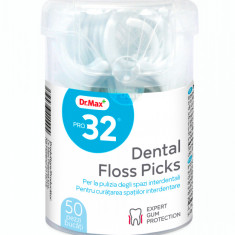 Pro32 Ata dentara cu scobitoare Floss Pick, 50 bucati