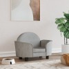 Pat caine Gossi, 66x40x45cm, gri deschis, catifea, confortabil, moale, cadru lemn, design elegant. Ideal caini talie mica