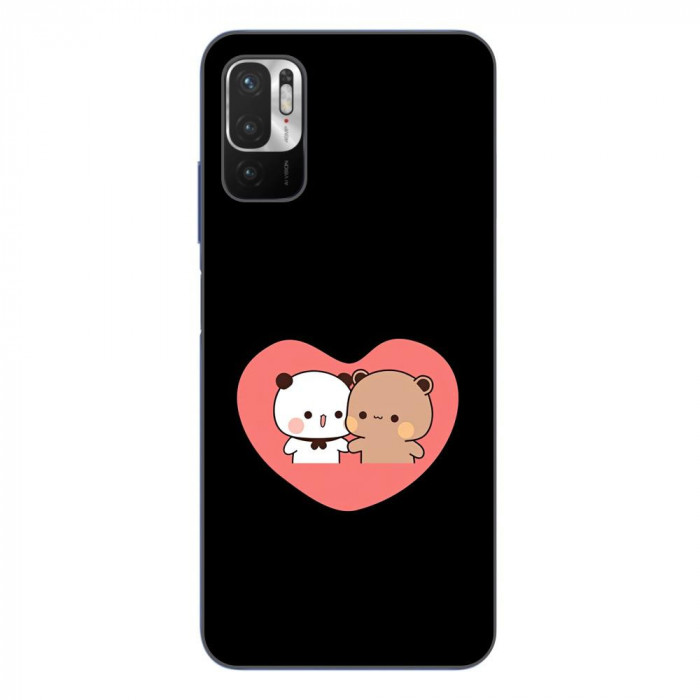 Husa compatibila cu Xiaomi Redmi Note 10 5G Silicon Gel Tpu Model Bubu Dudu In Heart