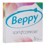 BEPPY - 3 prezervative moi și confortabile