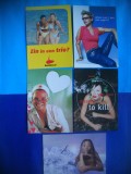 HOPCT LOT NR 1133 ..FEMEI...FEMEI - 5 CARTI POSTALE-NECIRCULATE&#039;&#039;, Necirculata, Printata