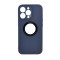 Husa TPU Circle silicon pentru iPhone 13 Gri + Cablu de date cadou