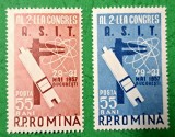 TIMBRE ROMANIA MNH LP 431/1957 Al-II-lea Congres A.S.I.T.-Serie simpla, Nestampilat