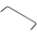 Scoabe metalice pentru fixari in constructii, 8mm, otel galvanizat