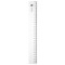 Rigla din plastic transparent, 20cm, ALCO