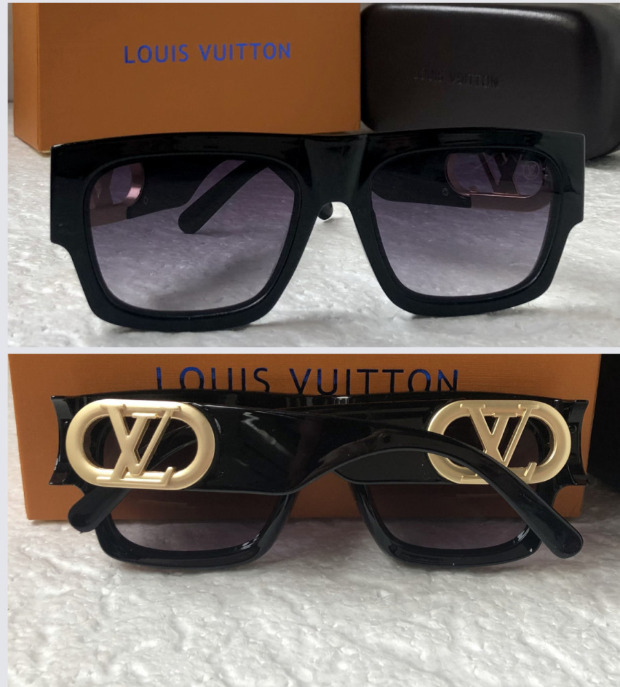 Ochelari de soare de damă pătrați dreptunghiulari Louis Vuitton | arhiva  Okazii.ro