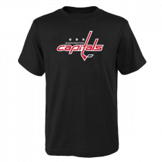 Washington Capitals tricou de copii Primary Logo black - Dětské S (6 - 9 let)