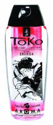 Toko Aroma Cherry - Lubrifiant Bază Apă cu Aromă Cireșe, 165ml foto