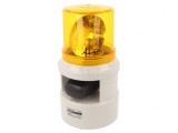 Sirenă cu Lumină Rotativă 24VDC